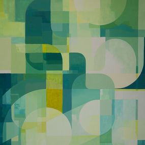 Painting, Interference 01, Olivier Swiz