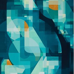 Painting, Interference 02, Olivier Swiz