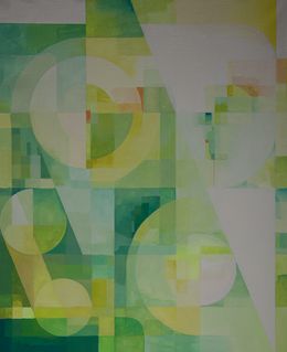 Gemälde, Interference 03, Olivier Swiz