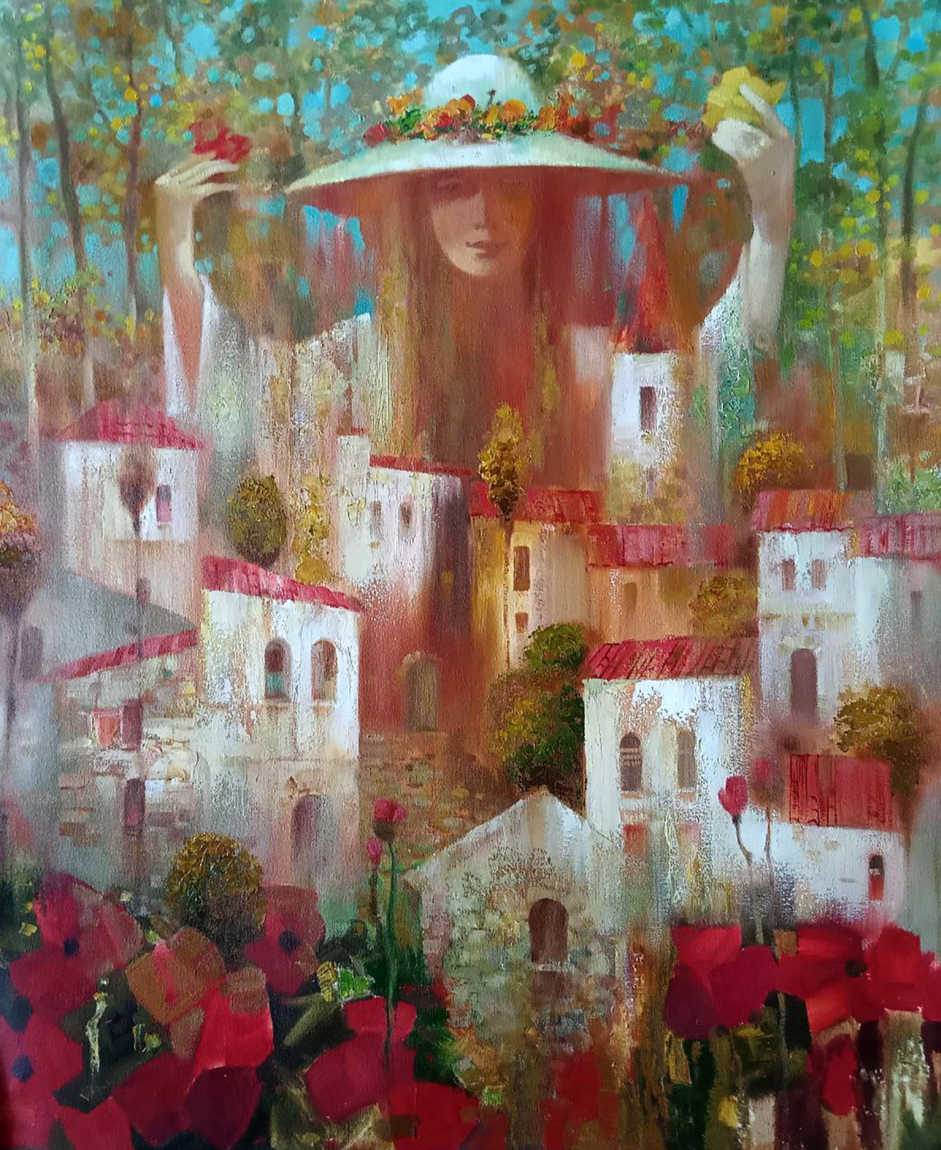 Anatoly Tarabanov, Autumn city Anatoly Tarabanov, Autumn city