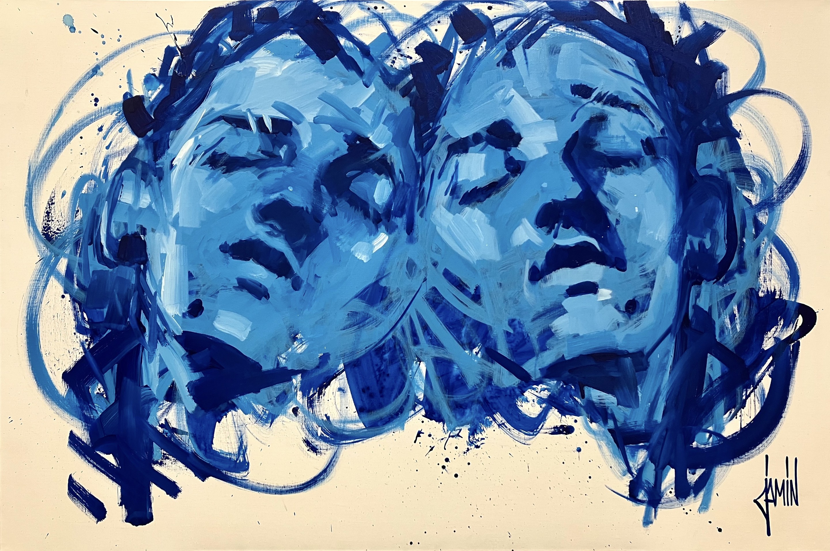 David Jamin, Les mots bleus David Jamin, Les mots bleus
