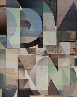 Gemälde, Pointligneplan 3/3, Olivier Swiz
