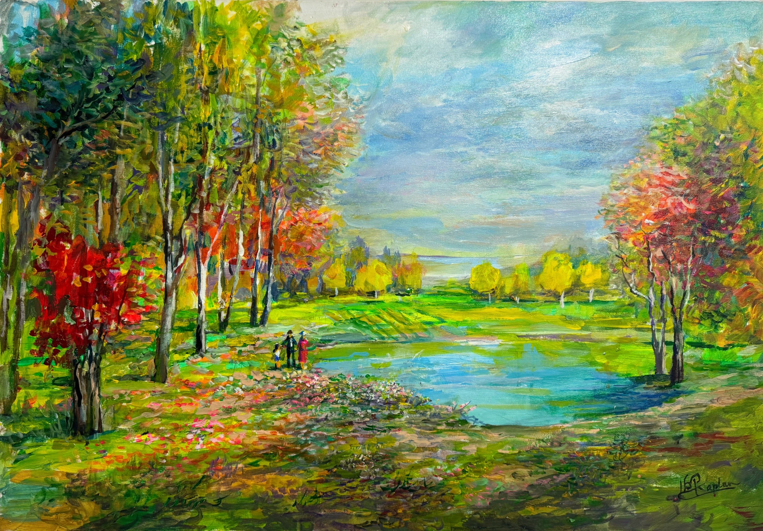 Alexander Kaplan, Land & Lake II Alexander Kaplan, Land & Lake II