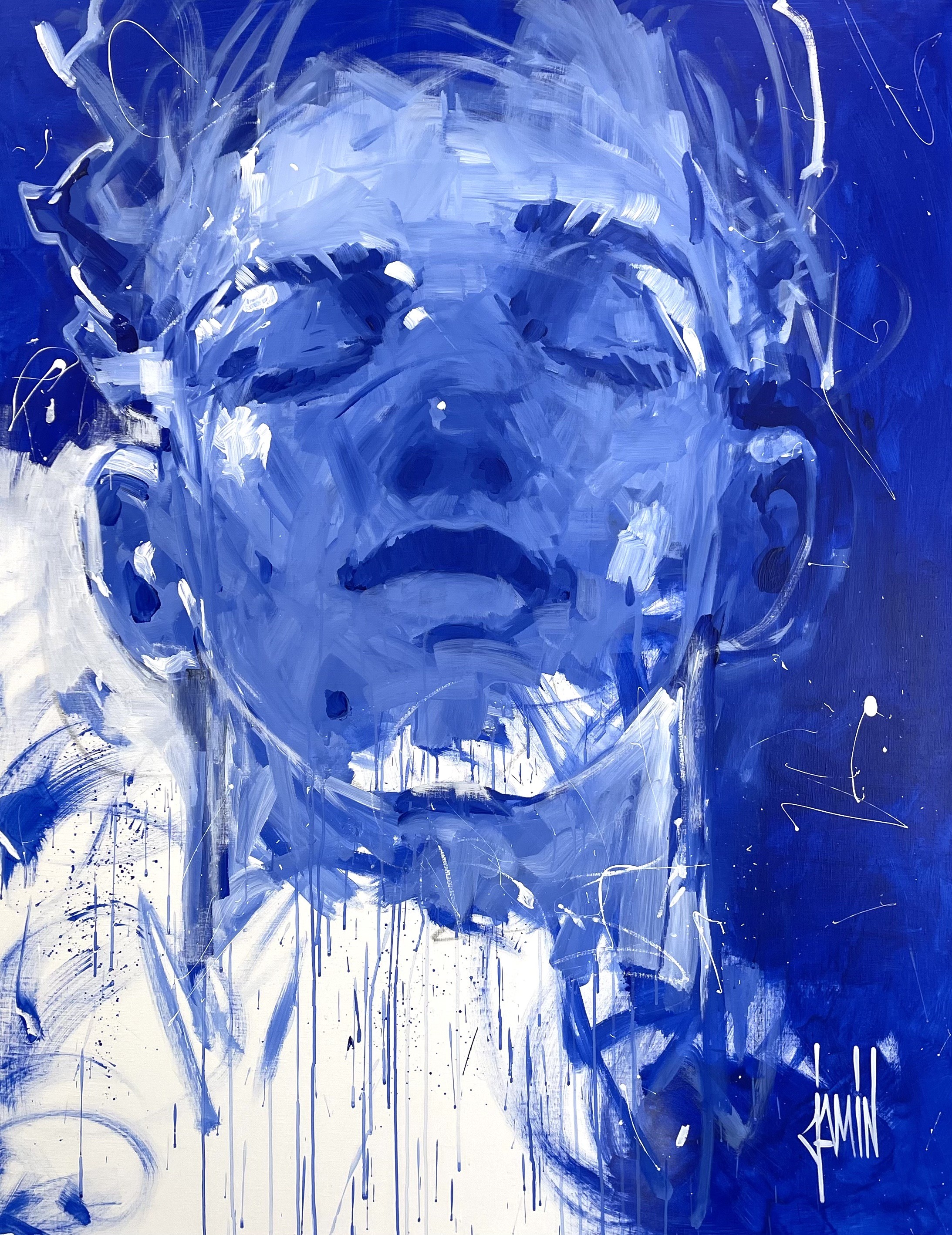 David Jamin, Confident blue David Jamin, Confident blue