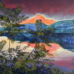 Gemälde, Mont rose, Hugo Caddous