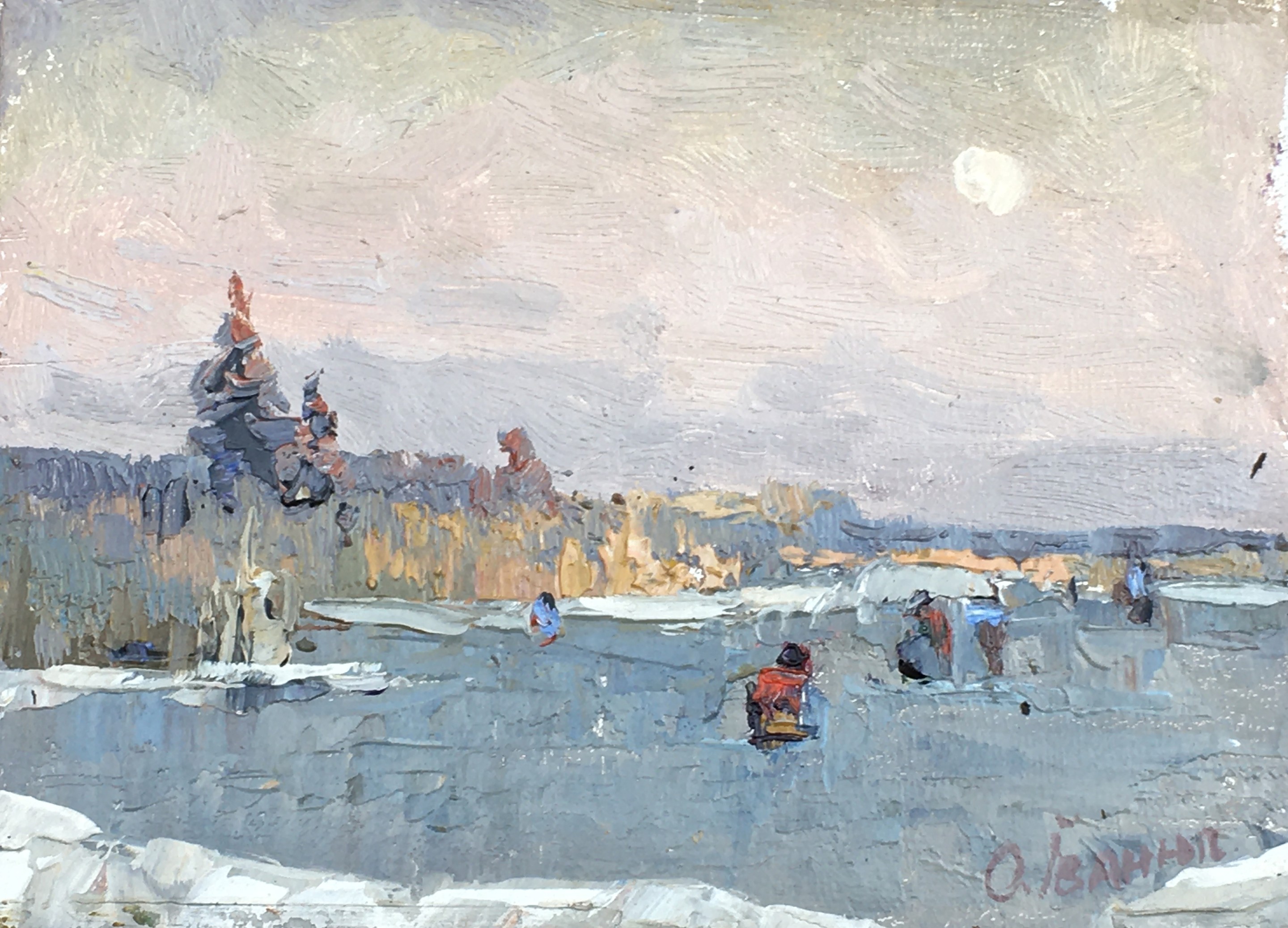 Ivanyuk Oleksiy, On the river Ivanyuk Oleksiy, On the river