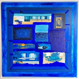 Peinture, Collection Bleu d'été - Junior suite Sea View, Thomas Jeunet