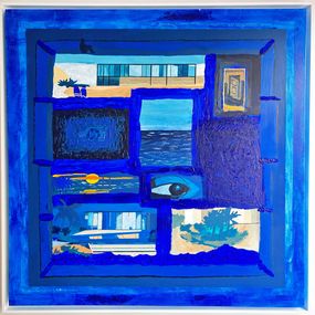 Peinture, Collection Bleu d'été - Junior suite Sea View, Thomas Jeunet
