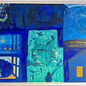 Peinture, Collection Bleu d'été - Summertimes, Thomas Jeunet