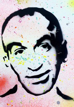 Gemälde, louis de Funes pochoir, Spaco