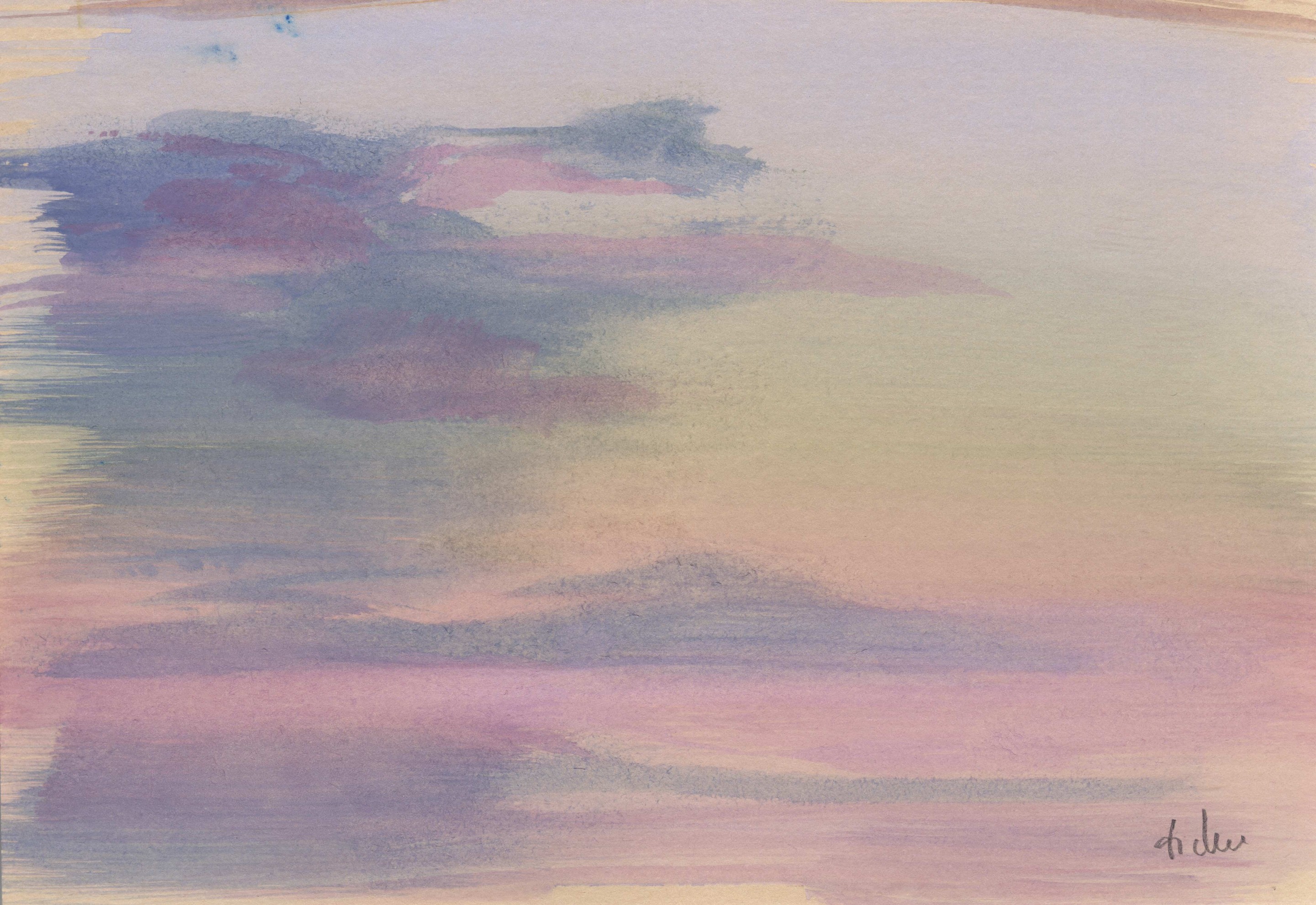 Sabine Eichler, Nuage XXIX (coucher de soleil) Sabine Eichler, Nuage XXIX (coucher de soleil)