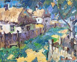 Gemälde, Childhood street, Ivanyuk Oleksiy