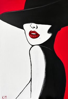 Painting, Veiled Passion, Kristina Mallen