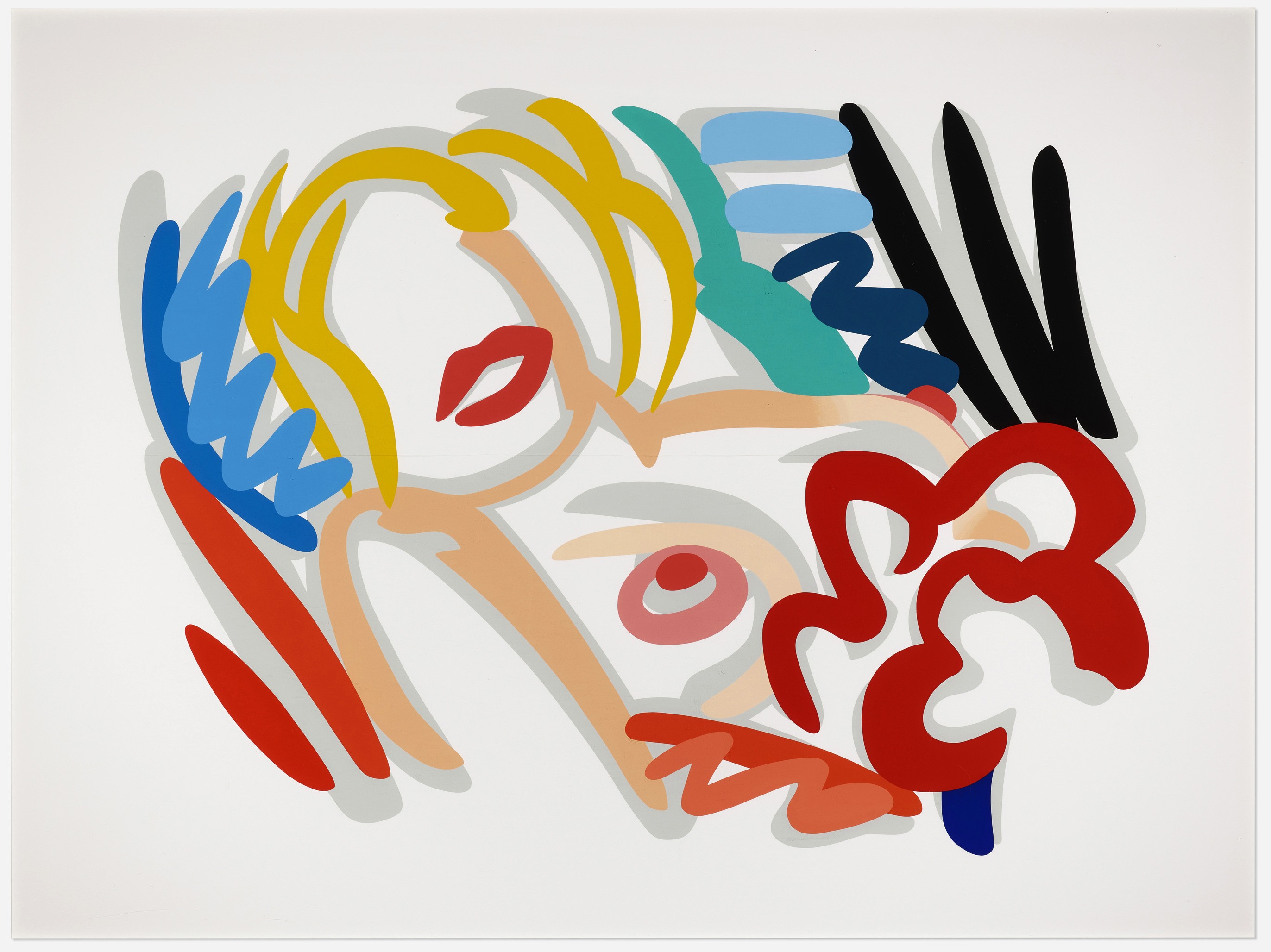 Tom Wesselmann, Big Blonde (huge hand signed screen print) Tom Wesselmann, Big Blonde (huge hand signed screen print)