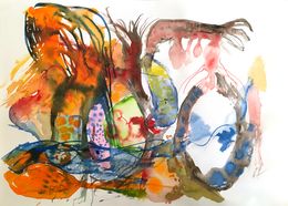 Painting, Composition et mouvement, Isabelle Marie