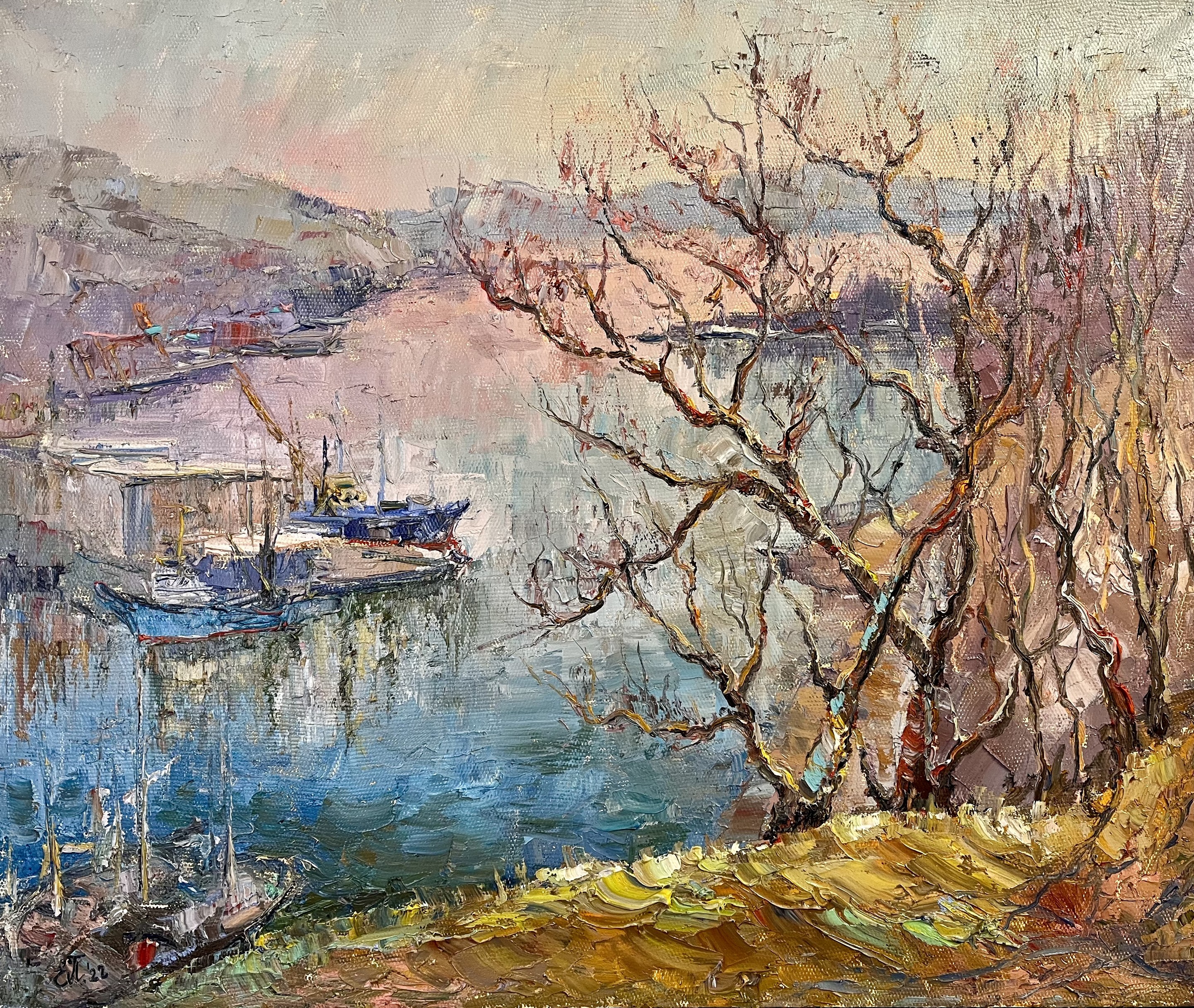 Evgeniya Polyudova, Spring on Nikolskaya Sopka Evgeniya Polyudova, Spring on Nikolskaya Sopka