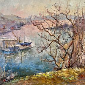 Gemälde, Spring on Nikolskaya Sopka, Evgeniya Polyudova