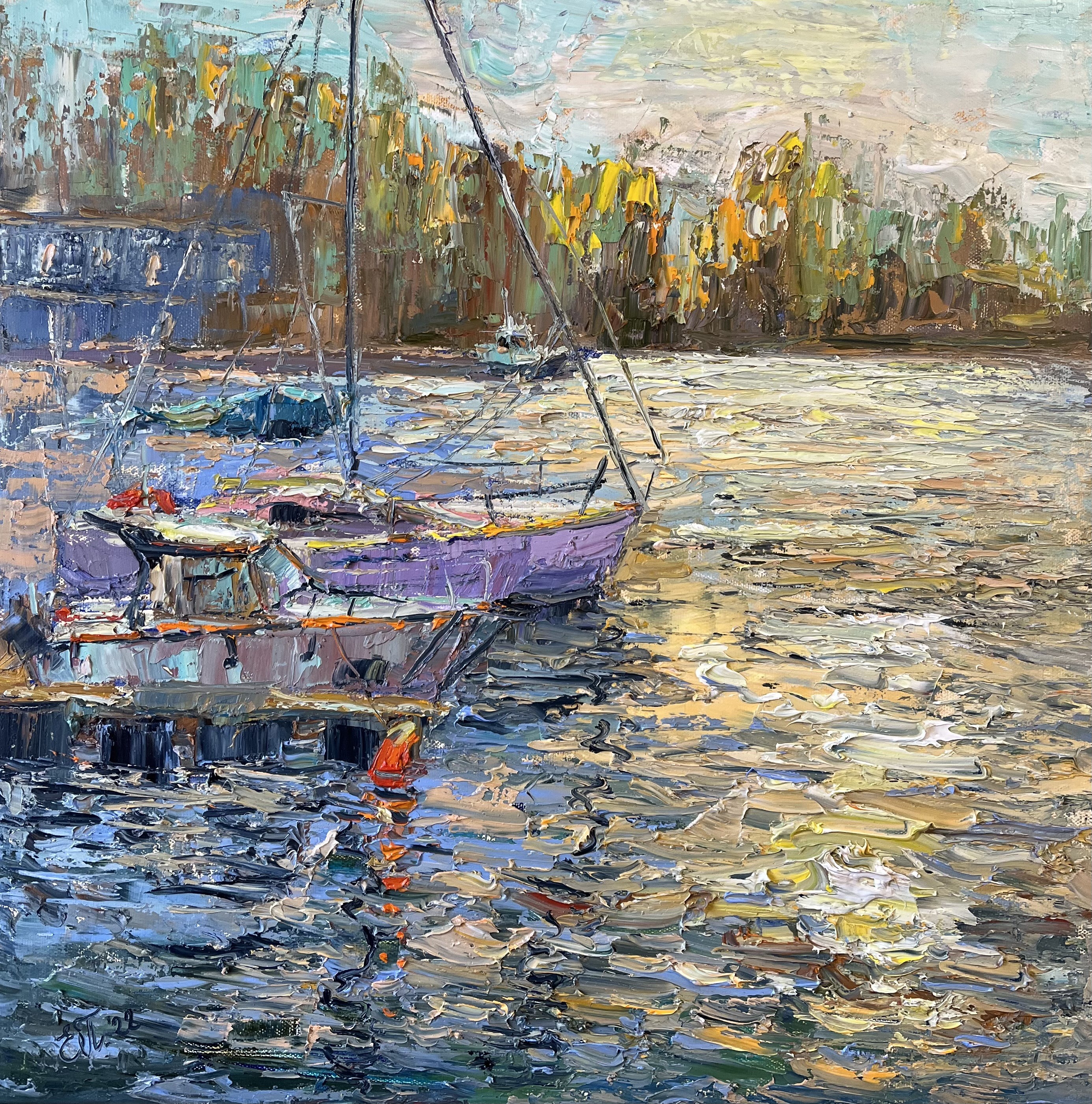 Evgeniya Polyudova, The sun is in the water Evgeniya Polyudova, The sun is in the water