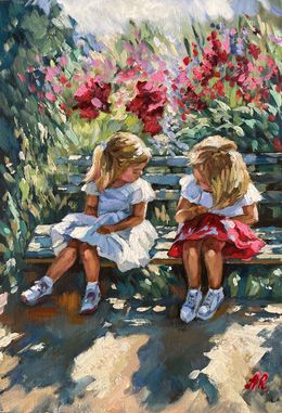 Peinture, Gossip, Anna Reznikova