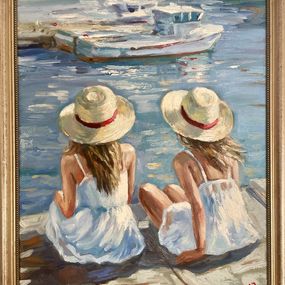 Painting, Summer Memory, Anna Reznikova