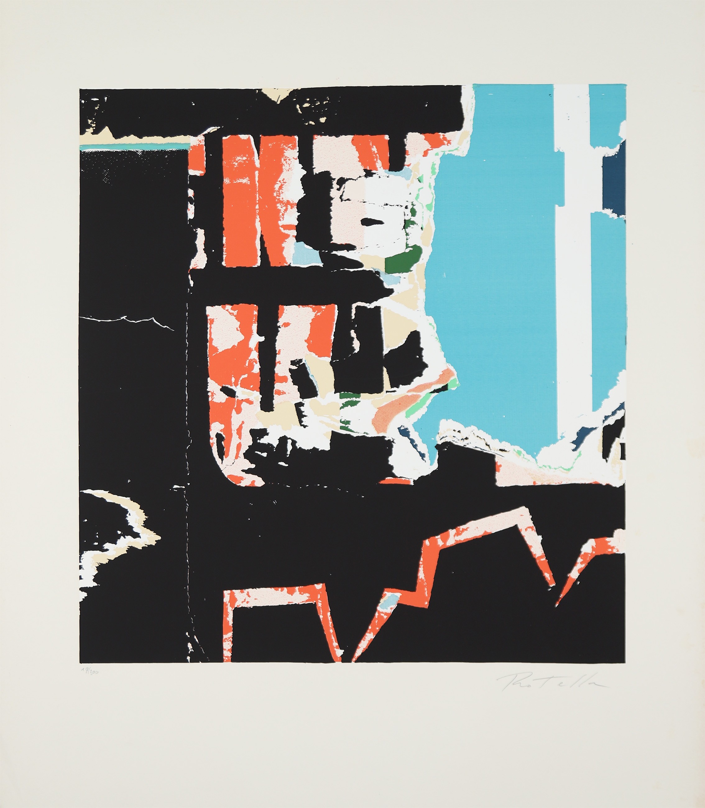Mimmo Rotella, Composition Mimmo Rotella, Composition