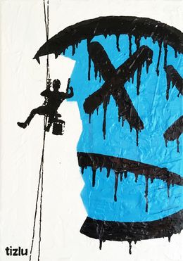 Peinture, Sadness Eraser (canvas), tizlu