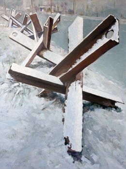 Painting, Snowflakes, Anatoly Varvarov