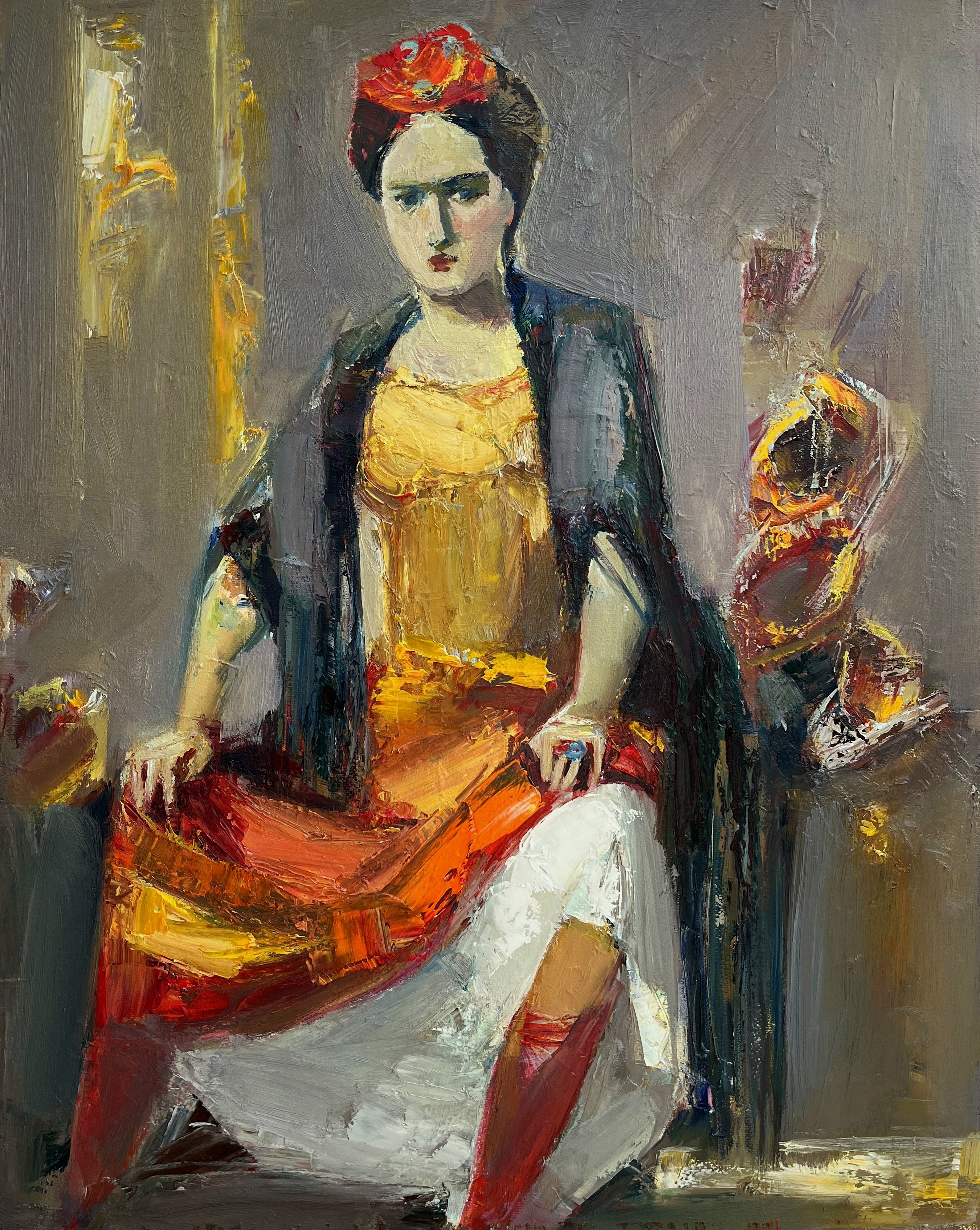 Mateos Sargsyan, Frida Kahlo Portrait Mateos Sargsyan, Frida Kahlo Portrait