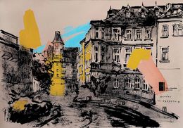 Zeichnungen, Sketch24. Gdansk, ul.Wajdeloty, Tetiana Ocheredko
