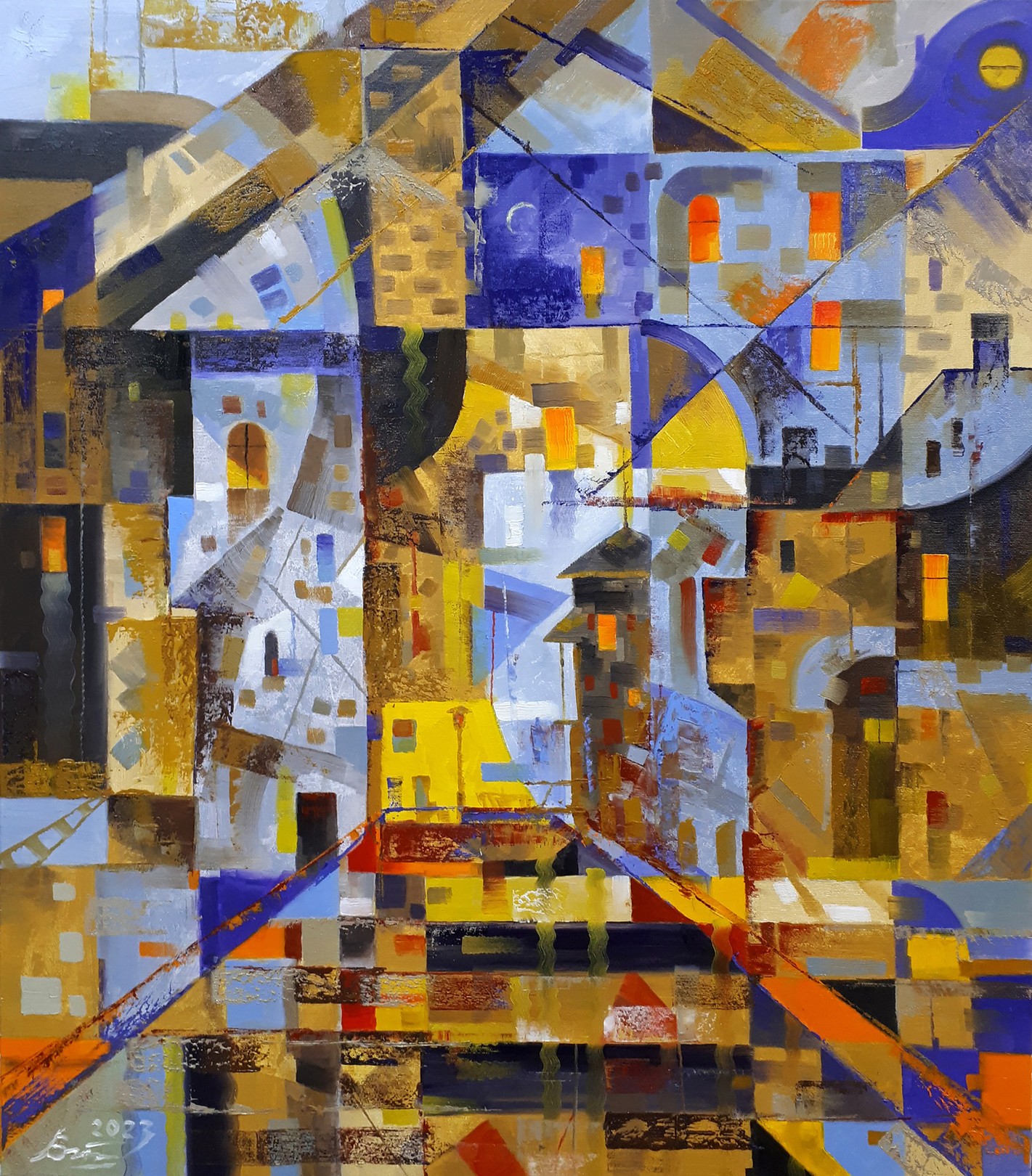 Voichenko Sergiy, Old town in the evening Voichenko Sergiy, Old town in the evening