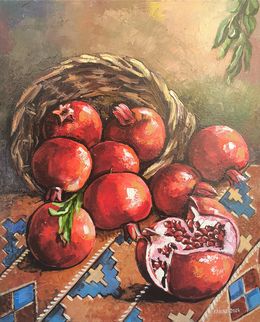Peinture, Pomegranates in Tradition, Karine Harutyunyan
