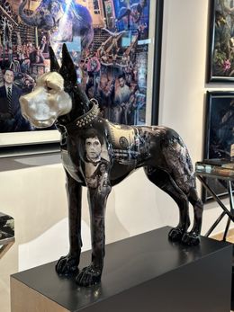 Sculpture, Scarface Dog, Roy van der Laars