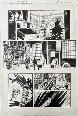 Dessin, Planche Originale Batman Legends of the Dark Knight #202 page 11, Roger Robinson