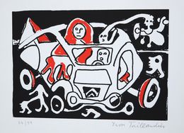 Drucke, Composition aux personnages (C), Yvon Taillandier