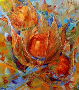 Peinture, Winter cherry, Voichenko Sergiy