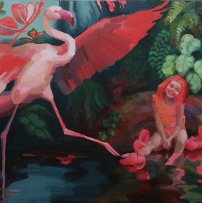 Gemälde, L'Envole II, Patricia Dubois