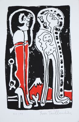 Drucke, Composition aux personnages (D), Yvon Taillandier