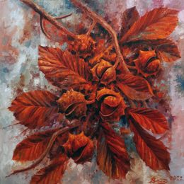 Painting, Red chestnuts, Voichenko Sergiy