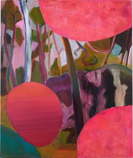 Painting, Une lumière rose, Juliette June