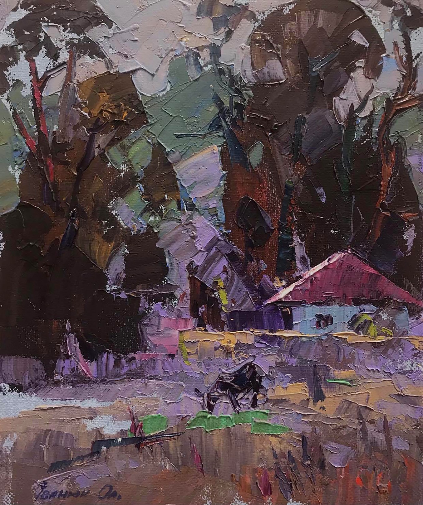 Ivanyuk Oleksiy, House at the edge of the forest Ivanyuk Oleksiy, House at the edge of the forest
