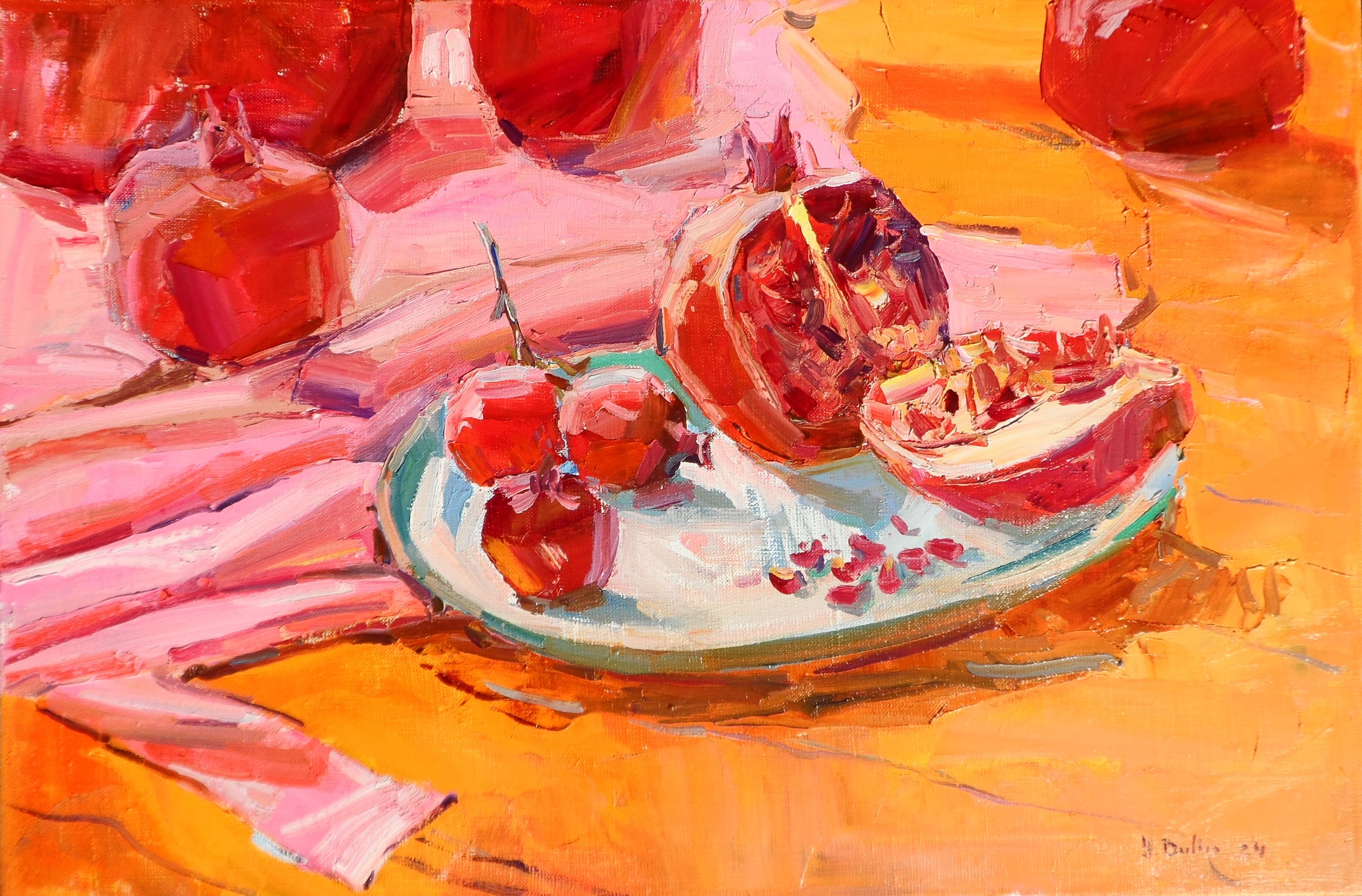 Yehor Dulin, Holiday pomegranate Yehor Dulin, Holiday pomegranate