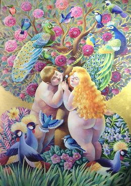 Peinture, Adam and Eve, Anna Varella