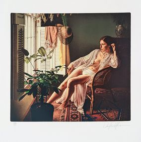 Print, La Femme En Bleu (State II), Douglas Hofmann