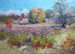 Painting, Autumn flowers, Boris Serdyuk