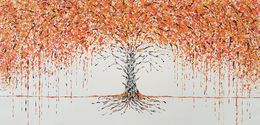 Painting, Autumn Tree 8, Max Yaskin