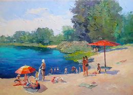 Gemälde, Hot day, Boris Serdyuk