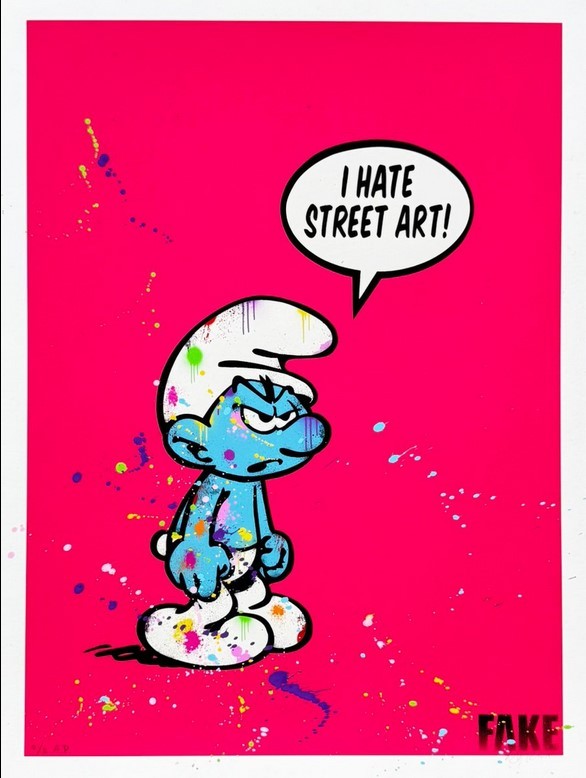 Fake, I hate street art (Epreuve Artiste) Fake, I hate street art (Epreuve Artiste)