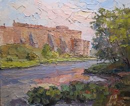 Painting, Fortress, Boris Serdyuk
