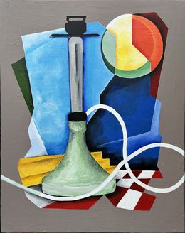 Painting, Smoking Beryte, Maud Merouze