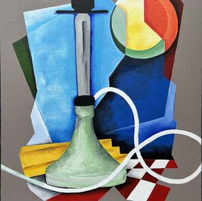 Painting, Smoking Beryte, Maud Merouze